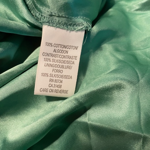 BCBG crochet scarf hem dress - Picture 5 of 6